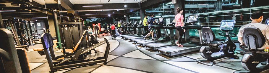 Energy Fitness, Surin Province, Thailand - Neoflex 800 Series REPtile Fitness Flooring with Graphics